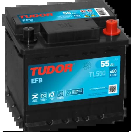 batteria tudor da 55ah|TUDOR TL550 Battery 12V 55Ah 540A B13 EFB Battery.